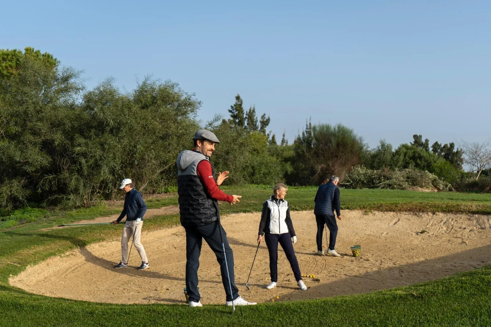 Golftraining am Bunker, Vamos Golf