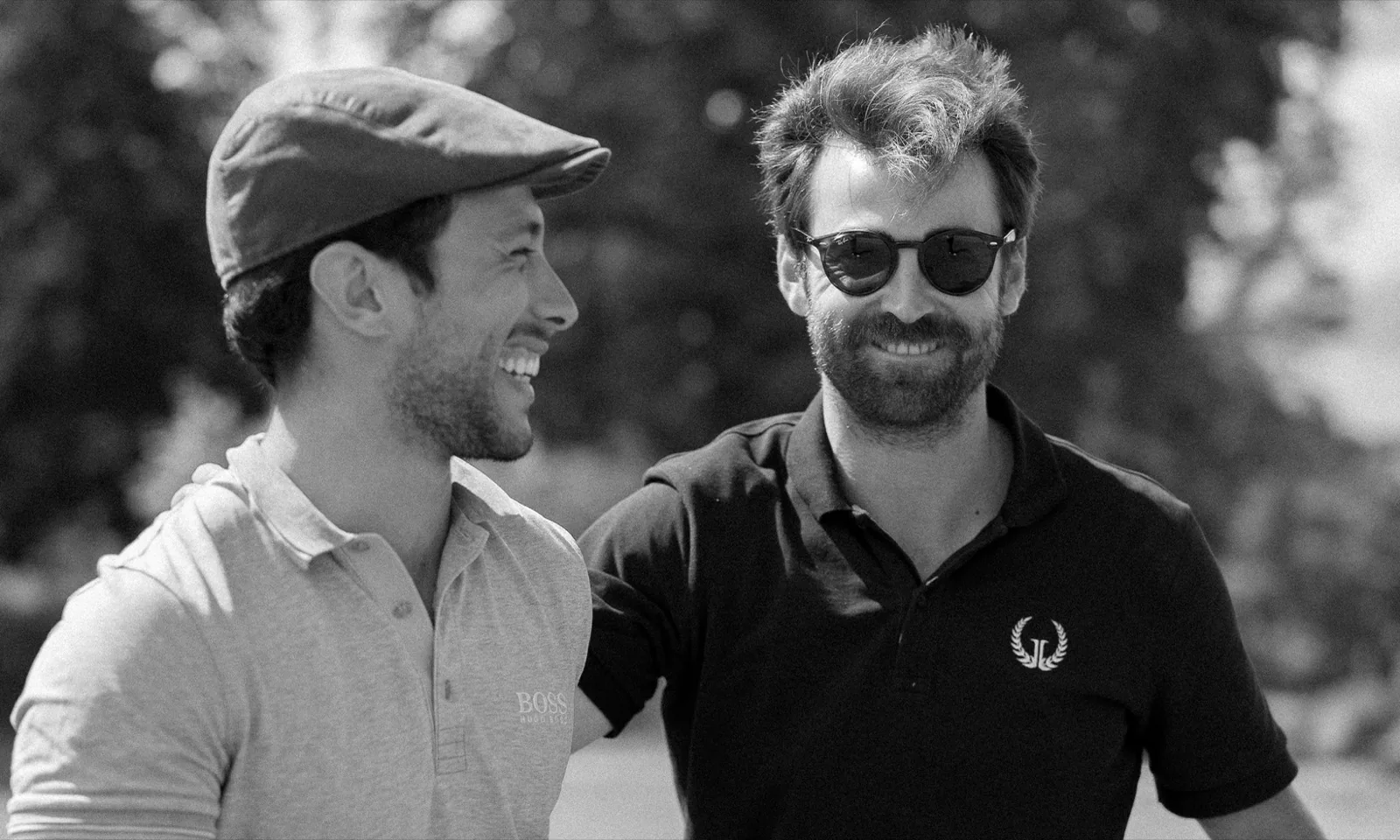 Pedro Romero und Alvaro Gallego, Golftrainer von Vamos Golf